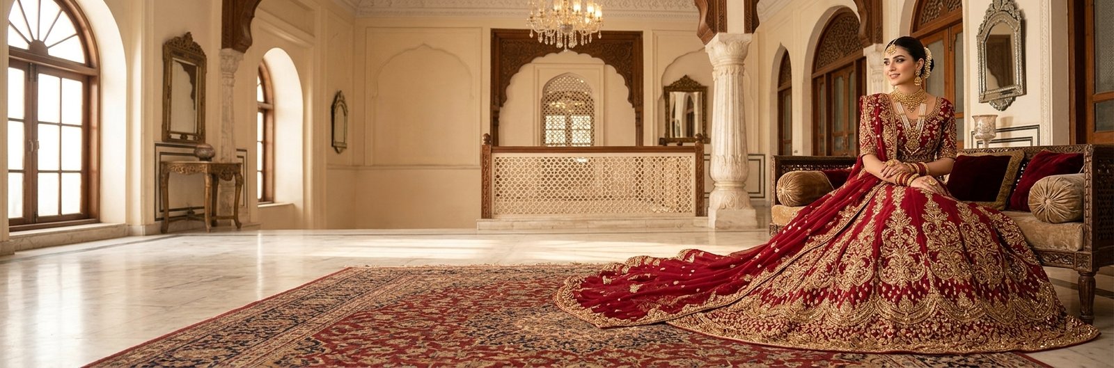 Bridal wear fabric collection